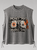 Money Talks Morals Don't Tank Top